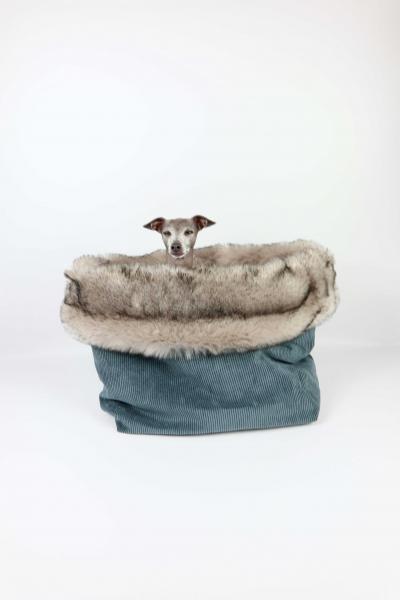 Kuschelhöhle FiouStar Royal Cord Blue